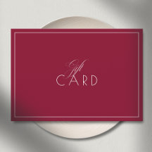 Certificado de Presente Elegante Minimalista com B