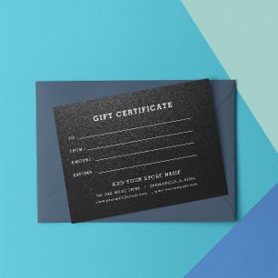 Certificado de Presente Empresarial Editável Adici