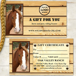 Certificado de Presente Fotográfico de Lições Anal