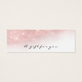 Certificado de Presente Lashes Dourados Cor-de-ros