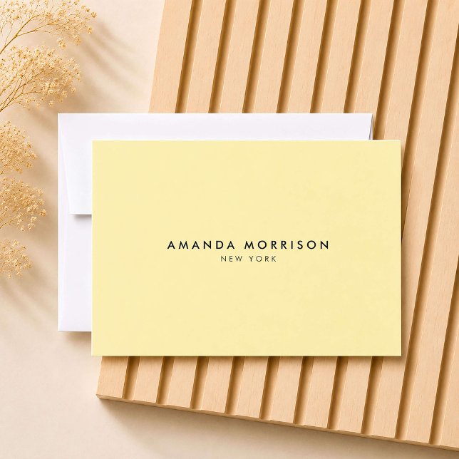 Certificado de Presente Luxuoso Minimalista Amarel (Criador carregado)