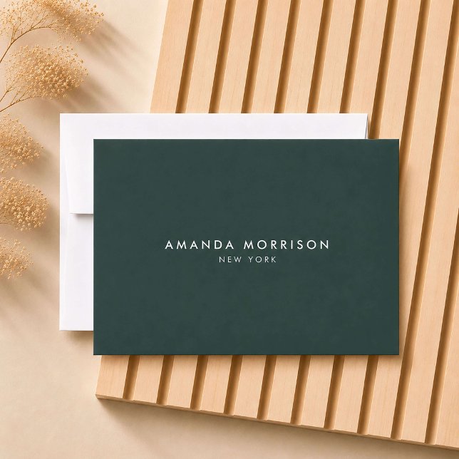Certificado de Presente Minimalista Luxuoso Verde  (Criador carregado)