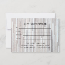 Certificado de Presente Minimalista para Empresas 