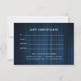 Certificado de Presente Minimalista para Empresas 