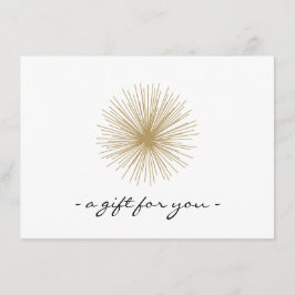 Certificado de Presente MODERNIST VINTAGE