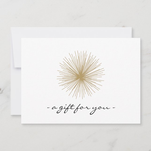 Certificado de Presente MODERNIST VINTAGE (Frente)