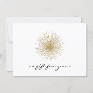 Certificado de Presente MODERNIST VINTAGE