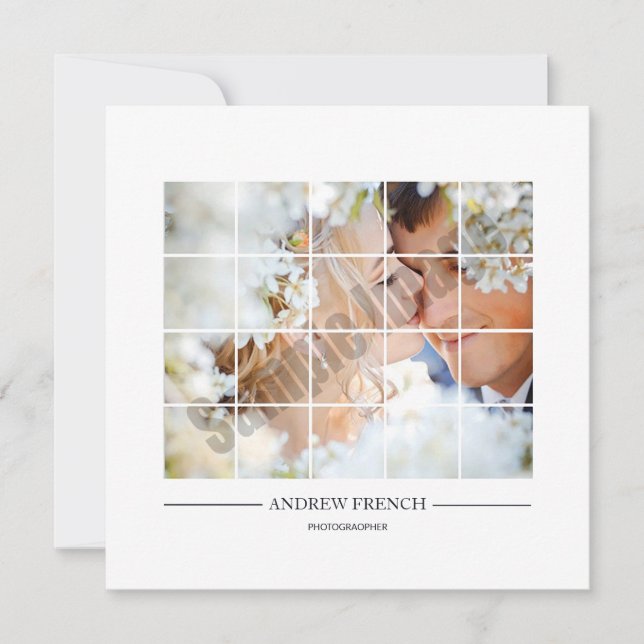 Certificado de Presente para Fotógrafo (Frente)