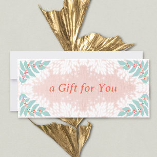 Certificado de Presente para Luzes de Árvore de Na