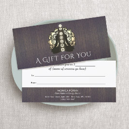 Certificado de Presente para Master & Energy Heale