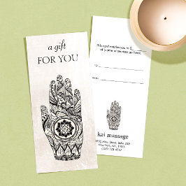 Certificado de Presente para o Reiki Energy Healer