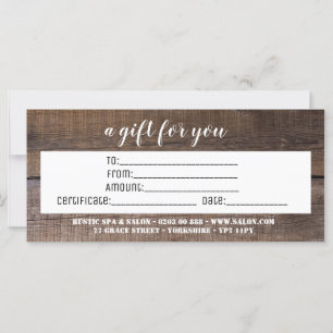 Certificado de Presente Personalizado para Empresa