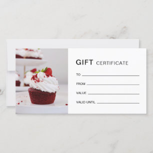 Certificado de Presente QR de Foto Personalizada d