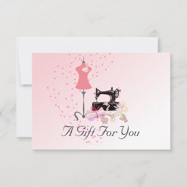 Certificado de Presente Rosa de Alteração do Vesti (Frente)