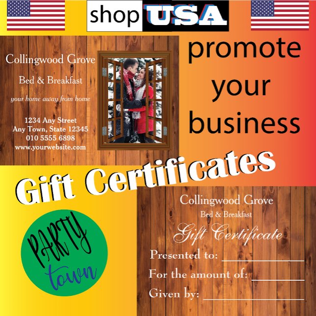 Certificado de Presente Russo 🌿 Cama e Café da Ma (Criador carregado)