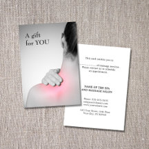 Certificado de Presente Terapêutica para Massagem