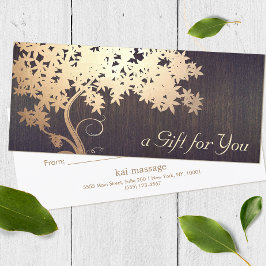 Certificado de Presente Terapêutico com Massagem e