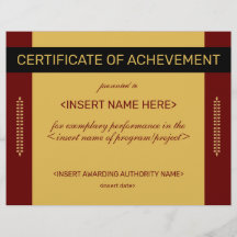 Certificado de Realização