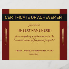 Certificado de Realização