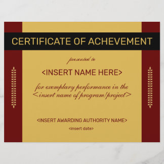 Certificado de Realização