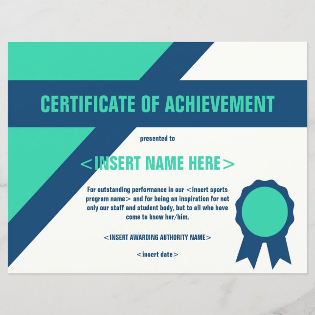 Certificado de Realização (Frente)