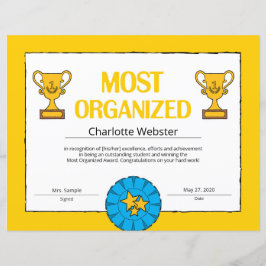 Certificado de Realização Mais Organizado PDF