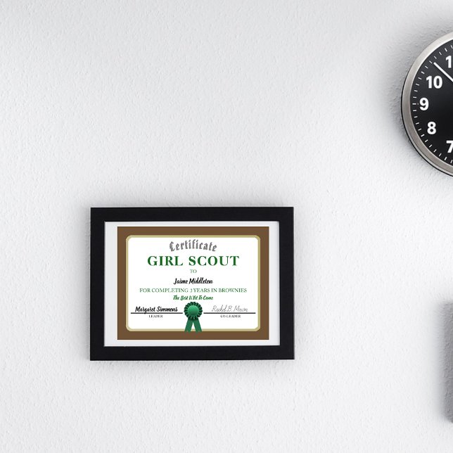 Certificado de Serviço de Navegação por Escoteiro (Criador carregado)