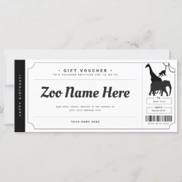 Certificado de Variante de Oferta de Zoo Surpresa