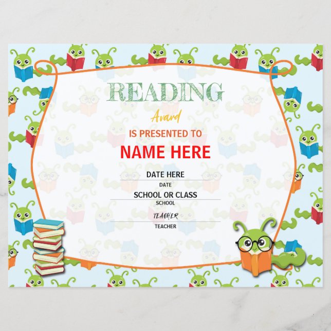 Certificado Escolar (Frente)