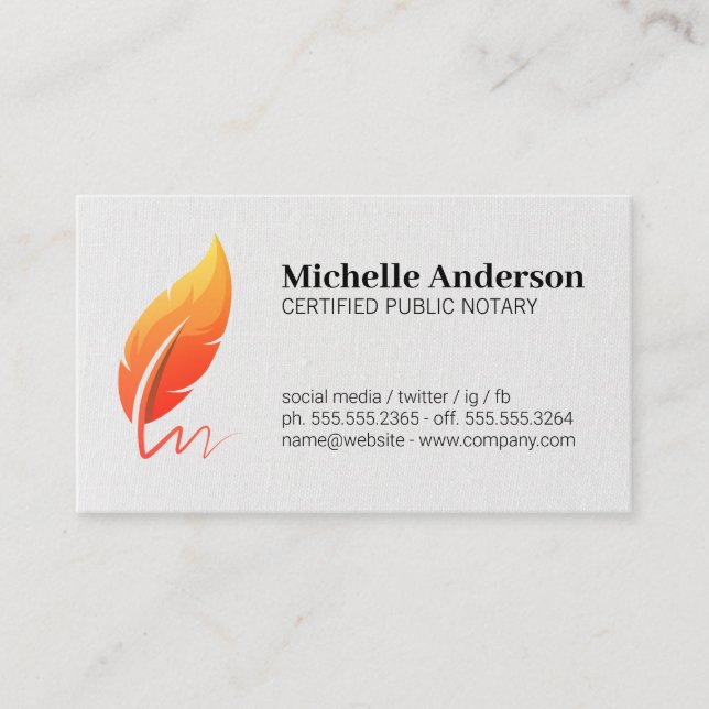 Certificado | Ícone de Logotipo Notário Público (Frente)