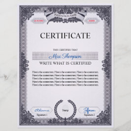 Certificado multiuso