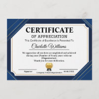 Certificado Profissional de Apreciação 2026