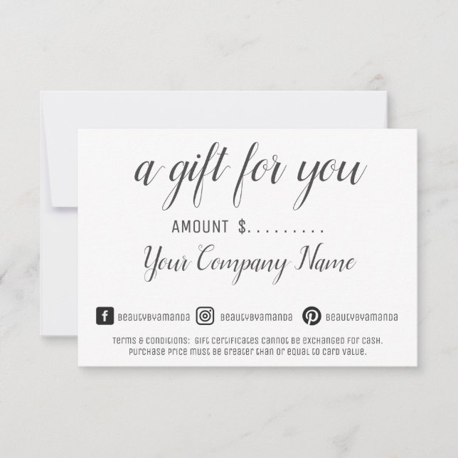 Certificado profissional personalizado (Frente)