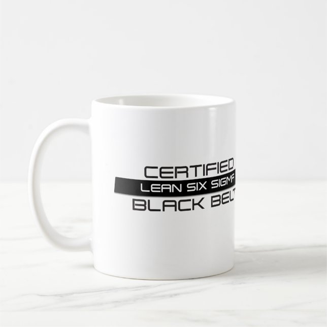 Certificado seis canecas de café do cinturão negro (Esquerda)