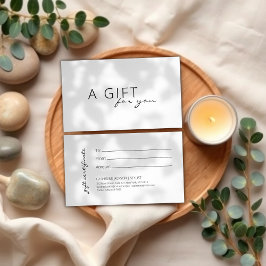 Certificado Spa de Beleza Minimalista Salon