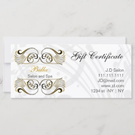 Certificados de Oferta Chic Amarelos, Pretos e Bra