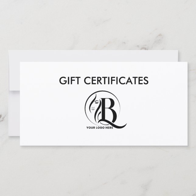 Certificados de Presente de Negócios de Artista de (Frente)