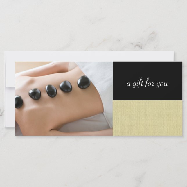 Certificados De Presente Spa Do Dia (Frente)