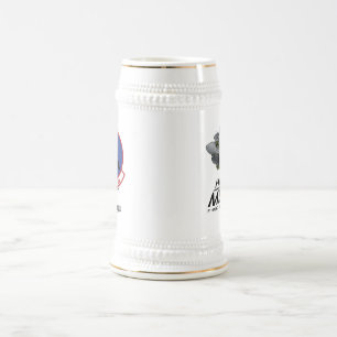 Cerveja 492nd Sinal da caneca w/call de Eagle da greve do