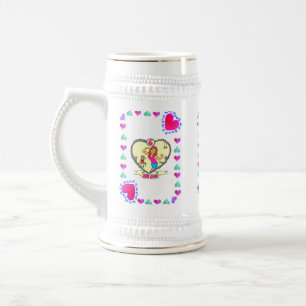 Cerveja 6o Aniversário que Wedding a caneca de Anniversay