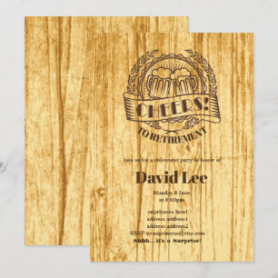 CERVEJA, aplausos à reforma, convite