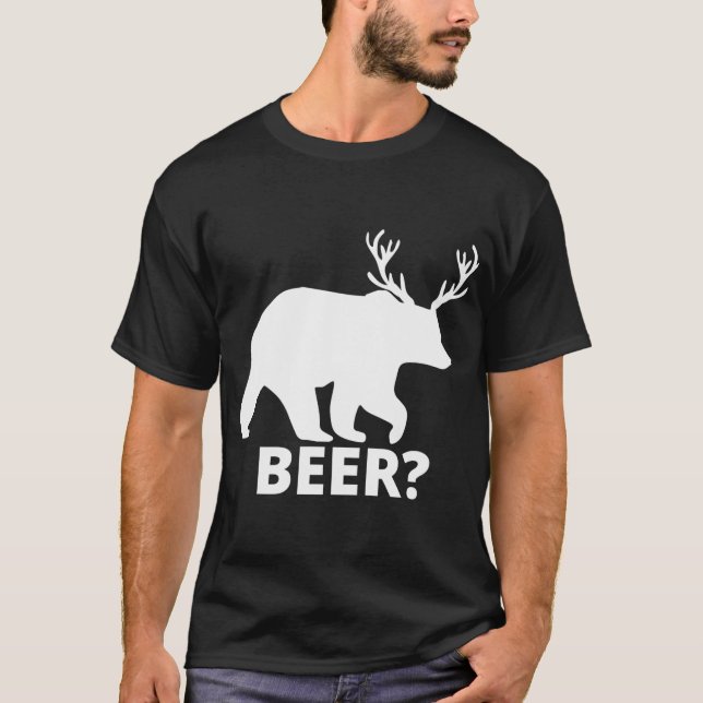 Cerveja? Camisa de Caça Dia dos Pais (Frente)