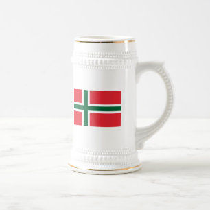 Cerveja Caneca da bandeira de Bornholm Amt