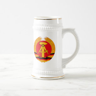 Cerveja Caneca da brasão de East Germany