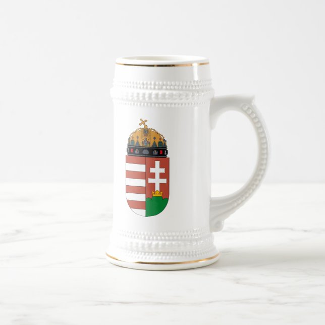 Cerveja Caneca da brasão de Hungria (Direita)
