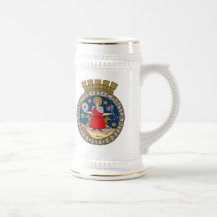 Cerveja Caneca da brasão de Oslo