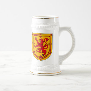 Cerveja Caneca da brasão de Scotland