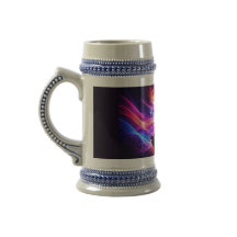 Caneca de Arte Espiritual Chakra de Meditação Stei