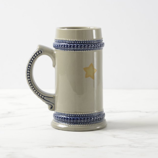 Cerveja Caneca de Café com Brilho Pastel Quente (Esquerda)