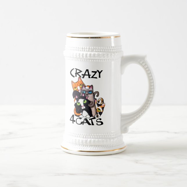 Cerveja Caneca de café do amante do gato (Direita)